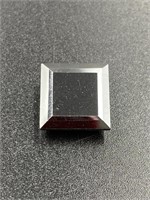 2.74 Carat Brilliant Square Cut Black Diamond
