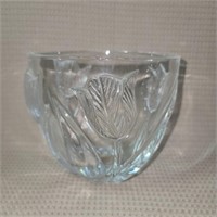 Lead Crystal Tulip Vase