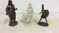 3 Romanesque Figurines T16A