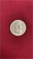 1963 FRANKLIN SILVER HALF DOLLAR