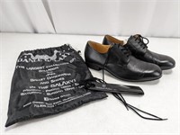 Sz 9 1/2  Werner Kern Black Men’s Dress Shoes Set