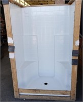 New Fiberglass Shower Unit With Seats