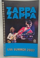 Zappa Plays Zappa Tour Itinerary- see description