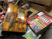 box of bells & case of art items