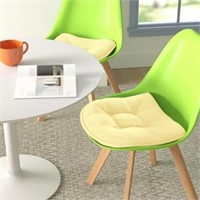 Pr Of Yellow Wayfair Basics Tufted Gripper Chair