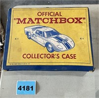 Official Match Box Collector's Case w/22 Match Box