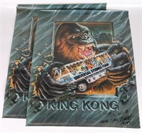 KING KONG UNIVERSAL STUDIOS TOUR 1986 POSTERS