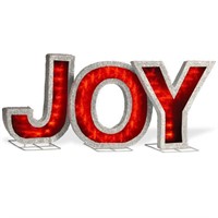 18.5 in. JOY Sign with LED Lights $129