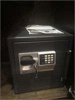 SENTRY SAFE HAS KEYS AND COMBINATION