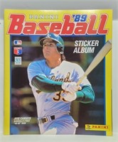 Baseball Panini Stickers Collants Book 1989