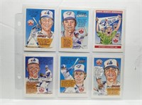 Expo Blue Jays Cartes Cards by Nabisco