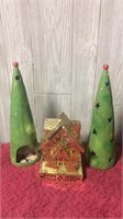 Christmas Candle Sconces