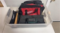 Assortment of Tool Bags and Misc.