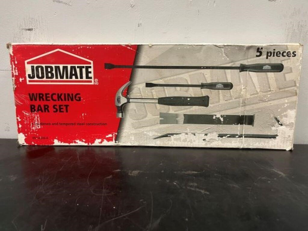 JOBMATE 5 PC WRECKING BAR SET #057-0506-4