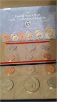 1991 US Mint Coin Set