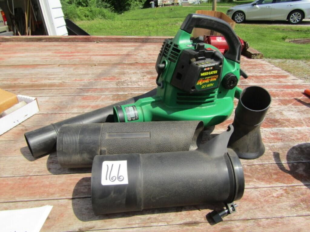 185 MPH WEED EATER GAS LEAF BLOWER