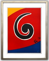 Alexander Calder- Lithograph on Arches Paper "Flyi