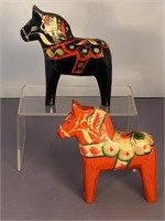 Original Vtg DALA Horses from Sweden MCM folk A