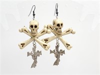 Earrings Skull & Crossbones