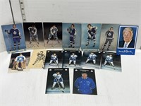 Lot of vintage Toronto Maple Leaf pictures