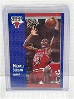 1991 Fleer Michael Jordan basketball card