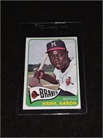 1965 Topps Hank Aaron Milwaukee Braves