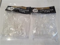 Two Packs Of Table Cover Clips