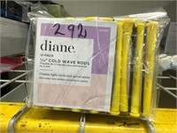 Lot of 10 Packs Diane 3/16" Cold Wave Rods 12 P