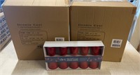 2 New cases of 6 Red String Party Cup Lights