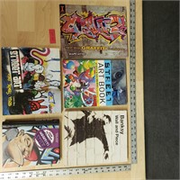 Lot of Graffiti and Art Books