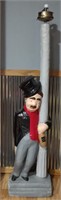 Charlie Chaplin Outdoor Lamp Post, 5'