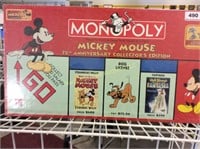 Mickey Mouse 75th Anniversary Monopoly Game