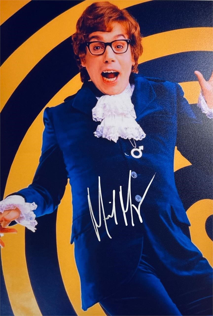 Autograph COA Austin Powers Photo