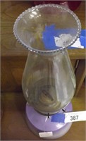 Gone with the Wind Lavender Oil Lamp Base No Shade