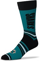 $12  For Bare Feet NHL Argyle Socks - SJ Sharks