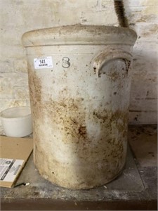 8 Gallon Stoneware Crock