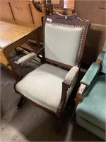 Vintage rocker chair.