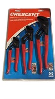 New Cresent 3pc Tongue & Groove Pliers