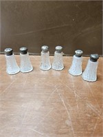 TOWER SHAPED SALT AND PEPPER SHAKERS