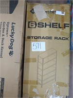 MM 6 shelf stoarge rack