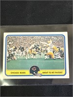 1981 Fleer in Action Chicago Bears  Card #7