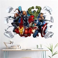 60W x 40H 3D Wall Decal Wall Stickers Removable