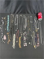 Large Assortment of Jewelry Necklaces