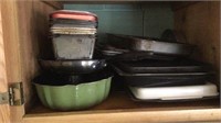 ASSORTED PANS, LIDS & BAKING DISHES