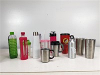 Variety of Drinking Cups