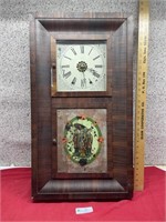 Eight Day Waterbury Wall Clock