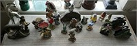 Group of Figurines- Birds, Wolves, Vintage & More