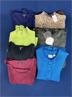 (7) Women’s Sweaters size XL including Cato, Kim