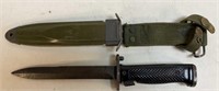 Vintage U.S. M5-1 Bayonet with USM8A1 Scabbard