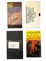 4 VHS Cassettes Various Artists
